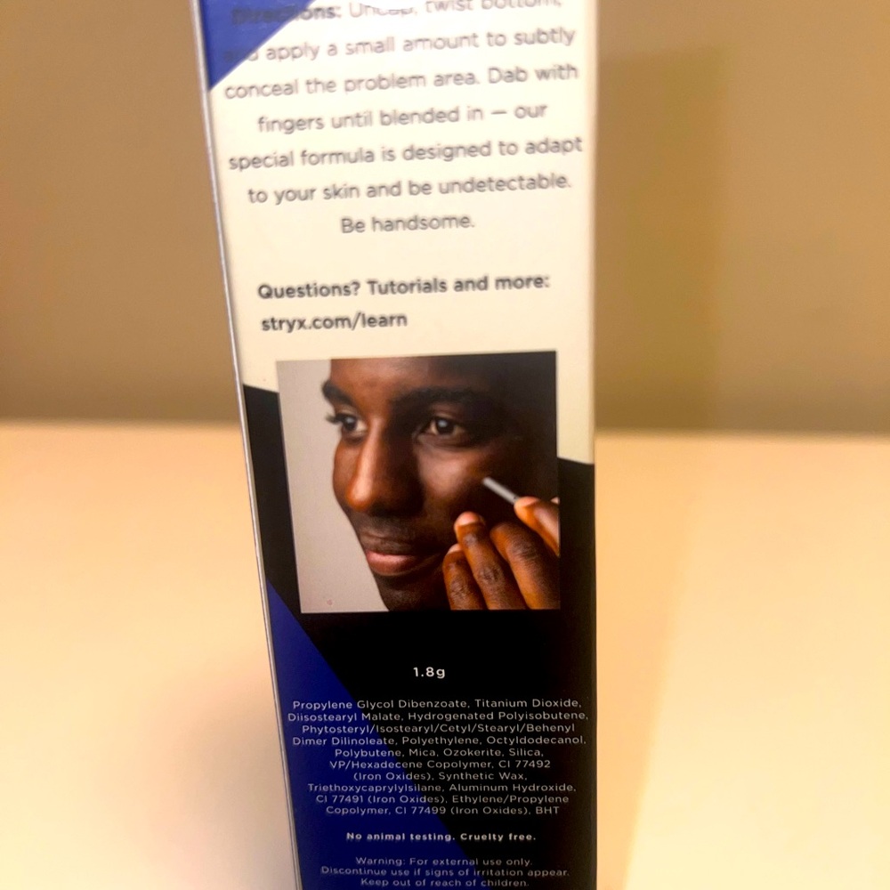 Stryx Concealer Tool for Men Deep Java - Picture 3 of 7